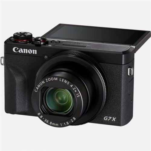 Canon PowerShot G7 X Mark III Digital Camera | 20.1MP 4K Vlogging Camera, Wi-Fi, Bluetooth – Black